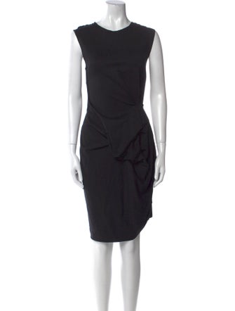 Jarbo Crew Neck Knee-Length Dress