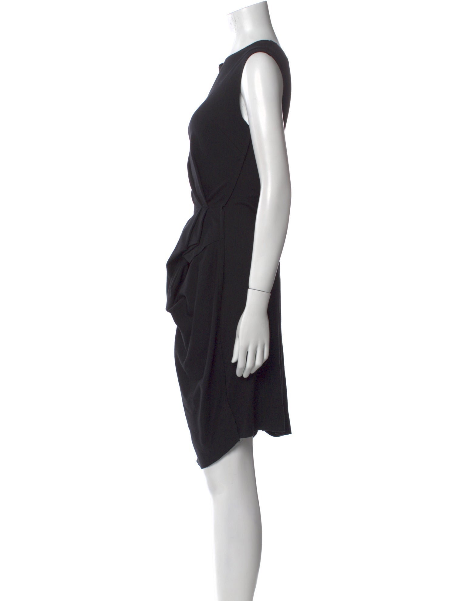 Jarbo Crew Neck Knee-Length Dress