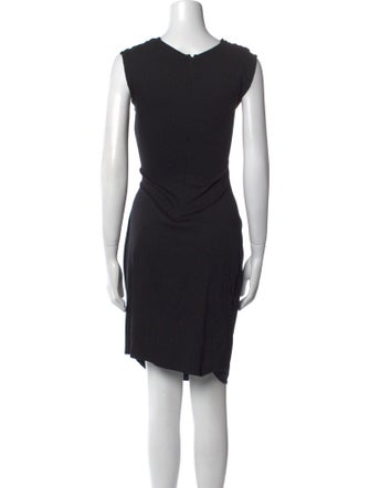 Jarbo Crew Neck Knee-Length Dress