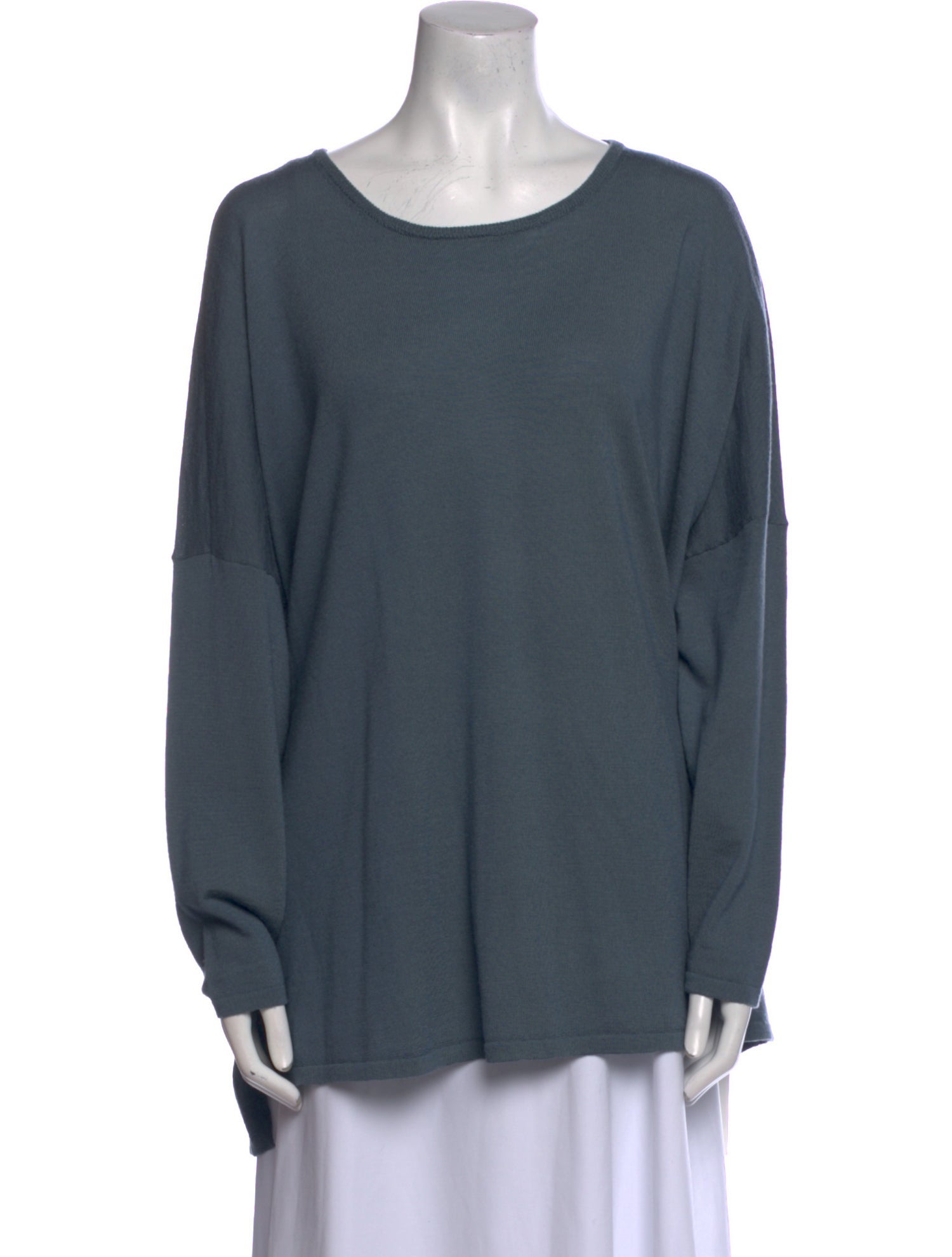 Jarbo Merino Wool Bateau Neckline Sweater
