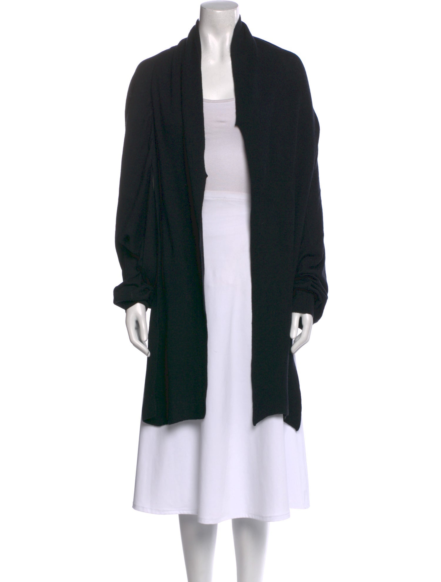 Jarbo Merino Wool Open Front Sweater