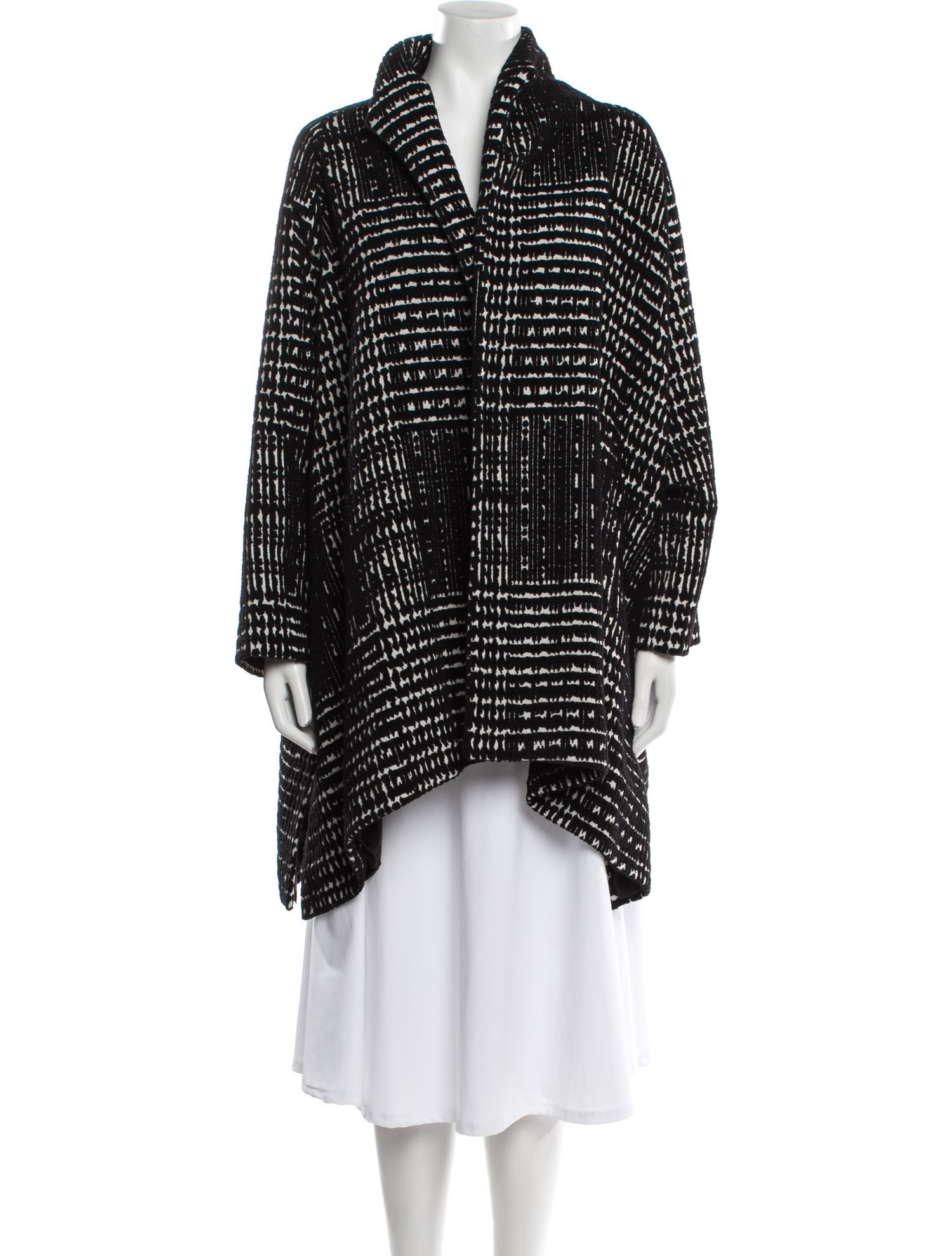 Jarbo Houndstooth Print Coat