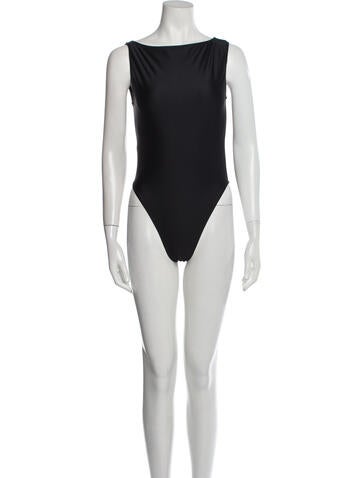 Junior Gaultier Tops Vintage Bateau Neckline Bodysuit M