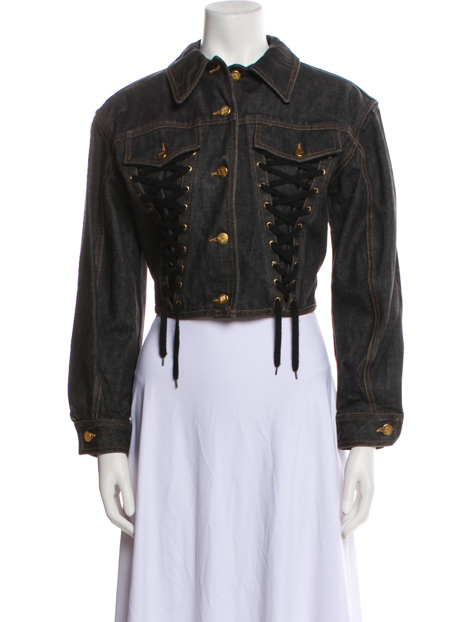 Junior Gaultier Vintage 1989 Denim Jacket