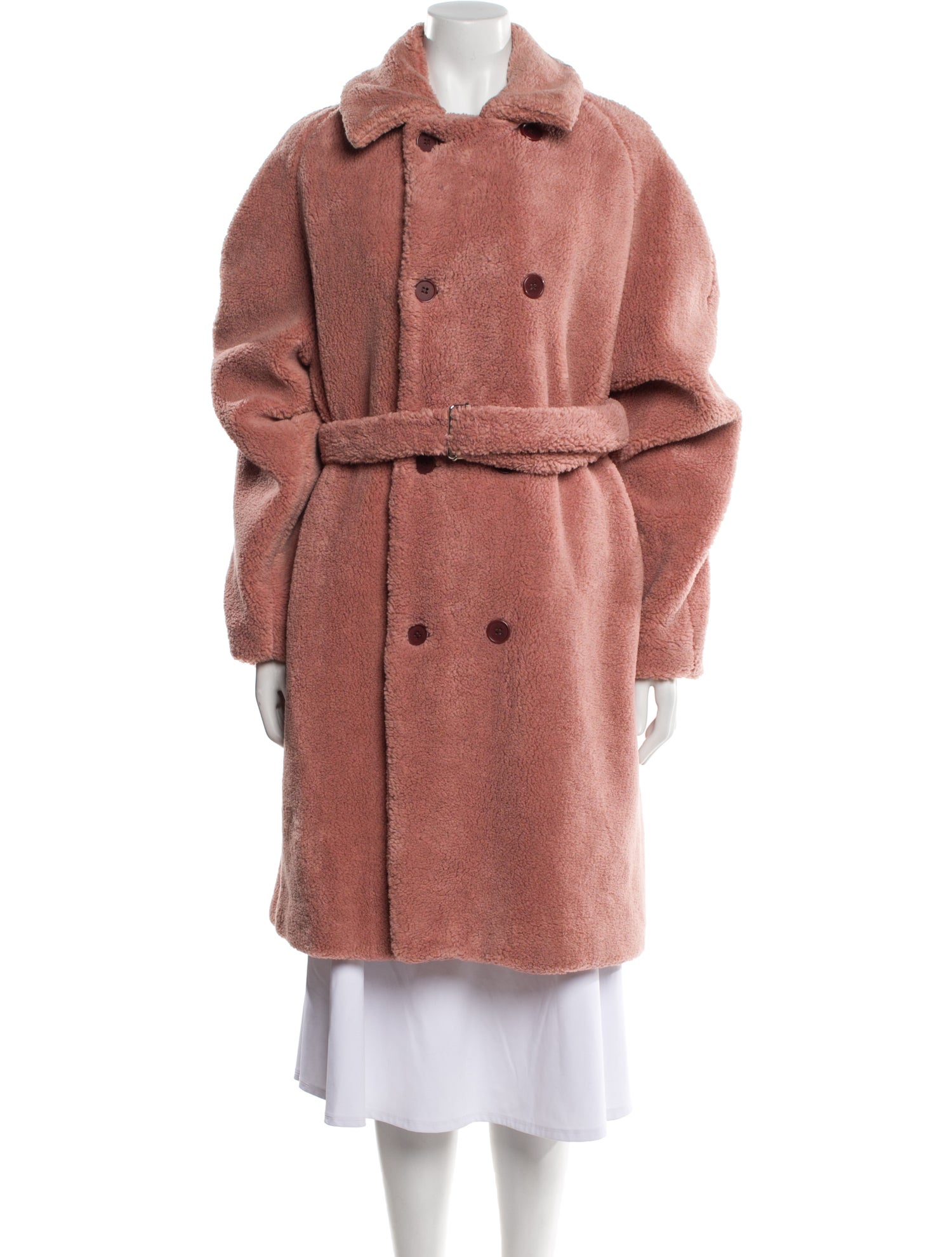 Junior Gaultier Vintage 1990's Faux Fur Coat