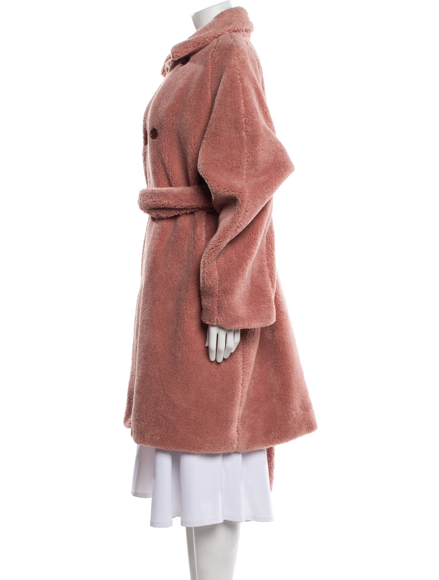 Junior Gaultier Vintage 1990's Faux Fur Coat