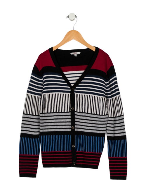 Junior Gaultier Girls' Patterned Knit Cardigan