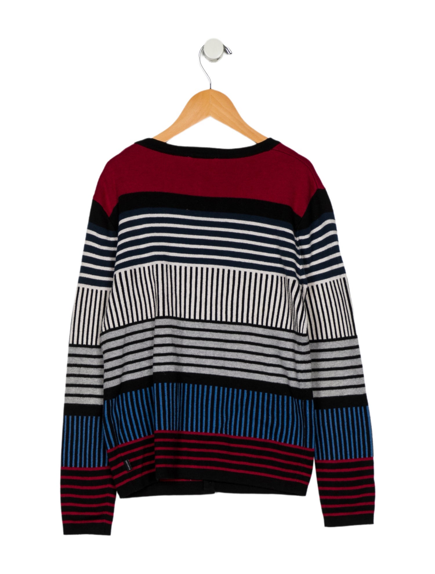 Junior Gaultier Girls' Patterned Knit Cardigan