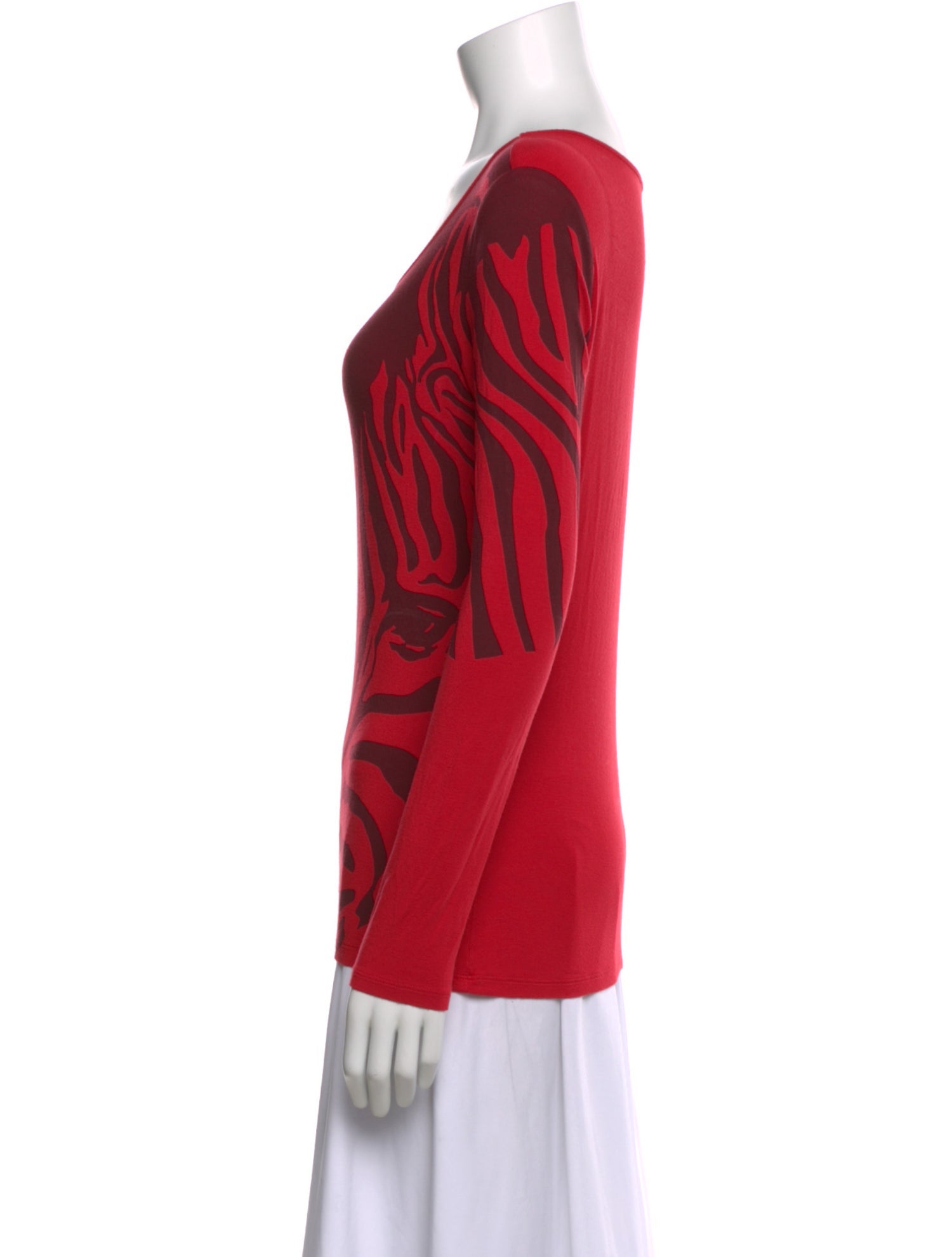 Junior Gaultier Girls' Patterned Long Sleeve Top