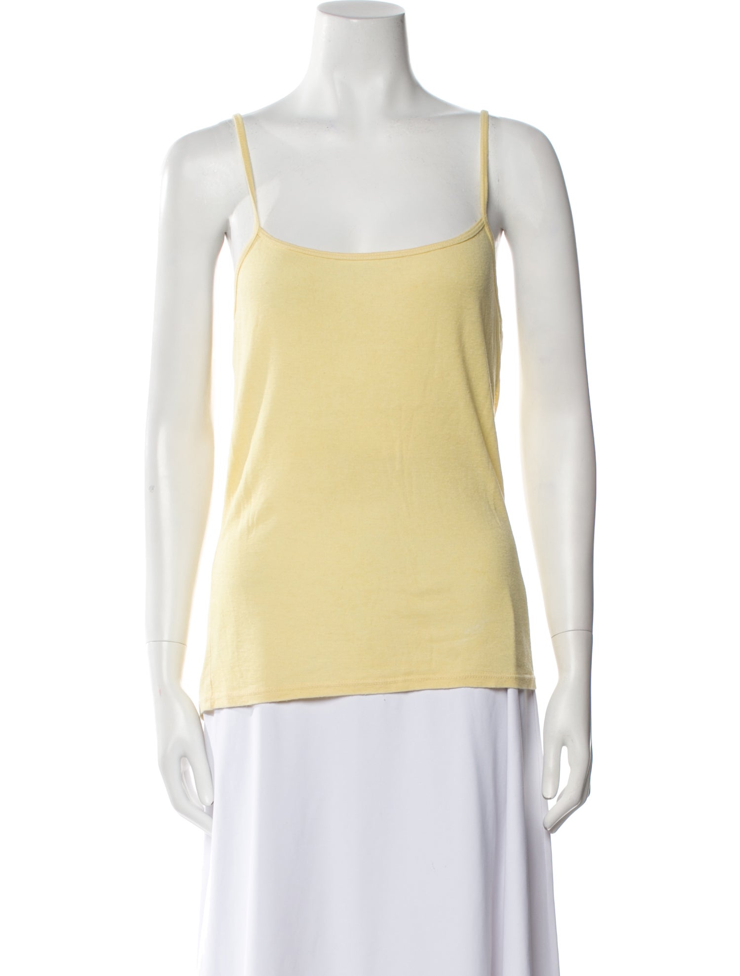 Judi Rosen Square Neckline Sleeveless Top