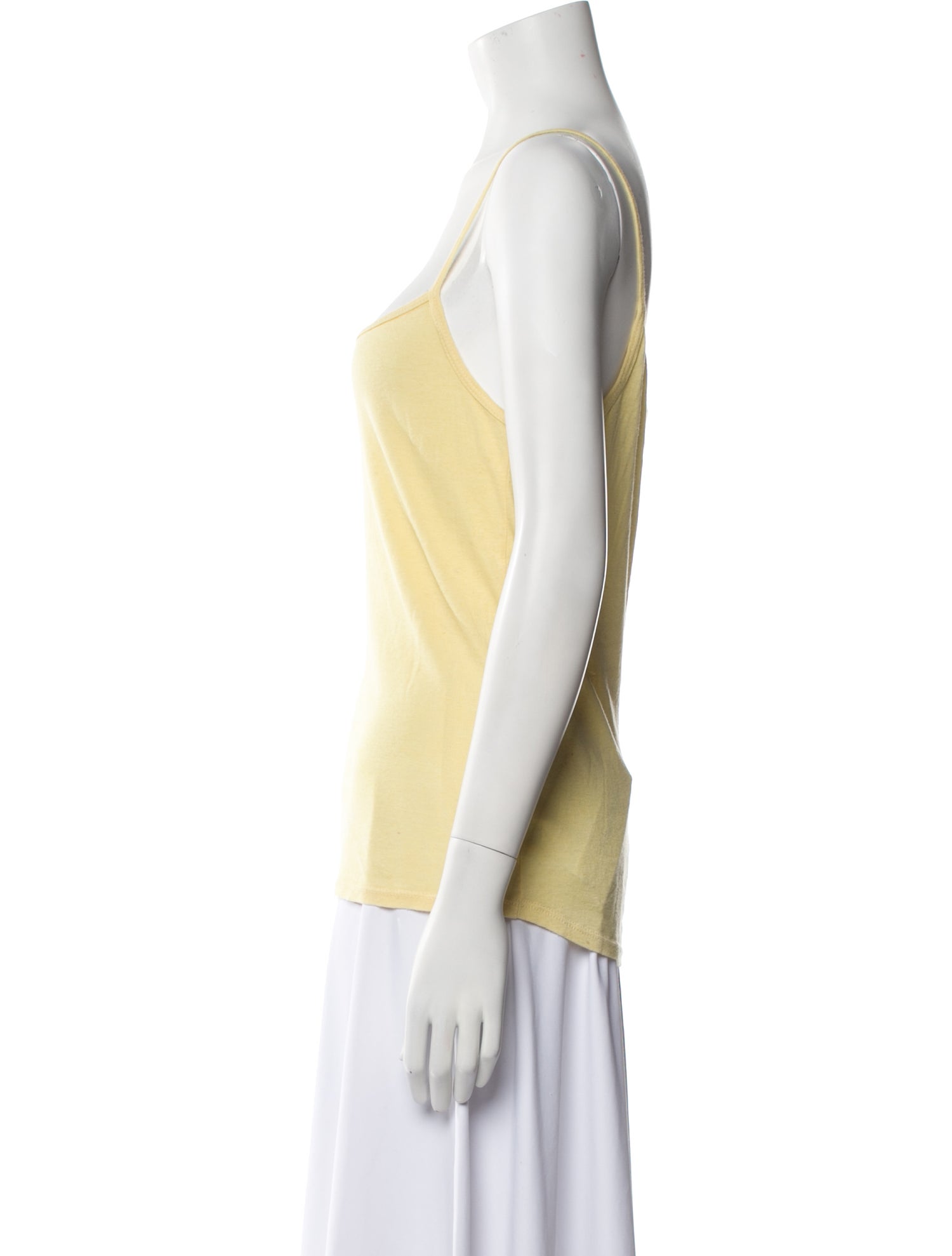 Judi Rosen Square Neckline Sleeveless Top