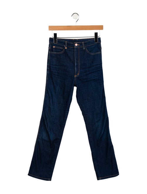 Judi Rosen High-Rise Straight Leg Jeans