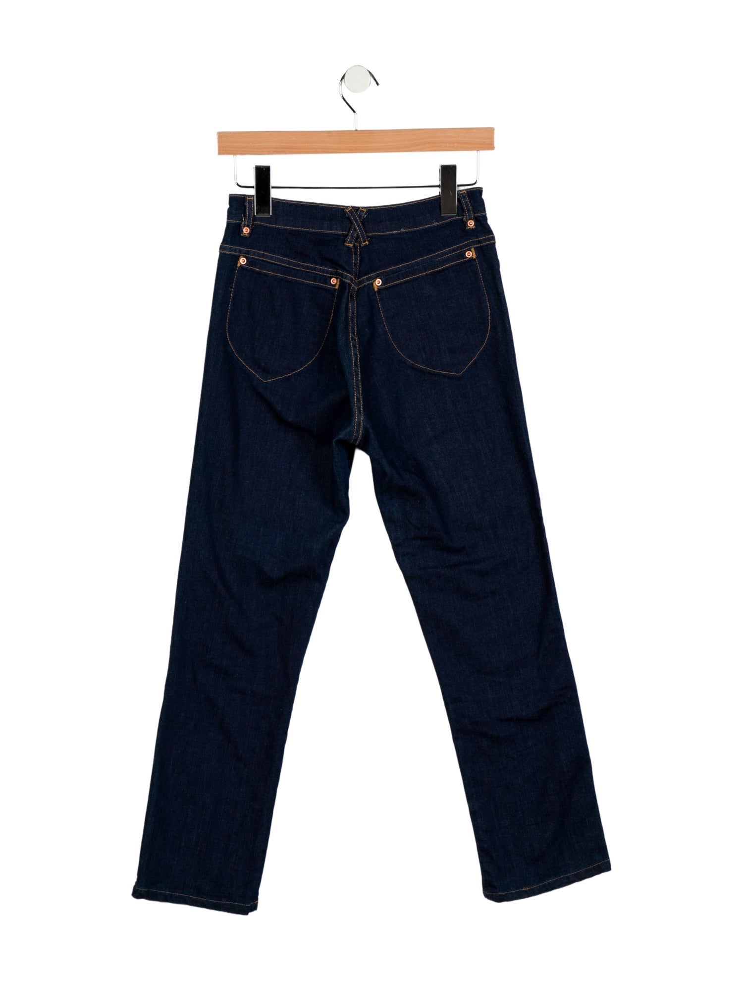 Judi Rosen High-Rise Straight Leg Jeans