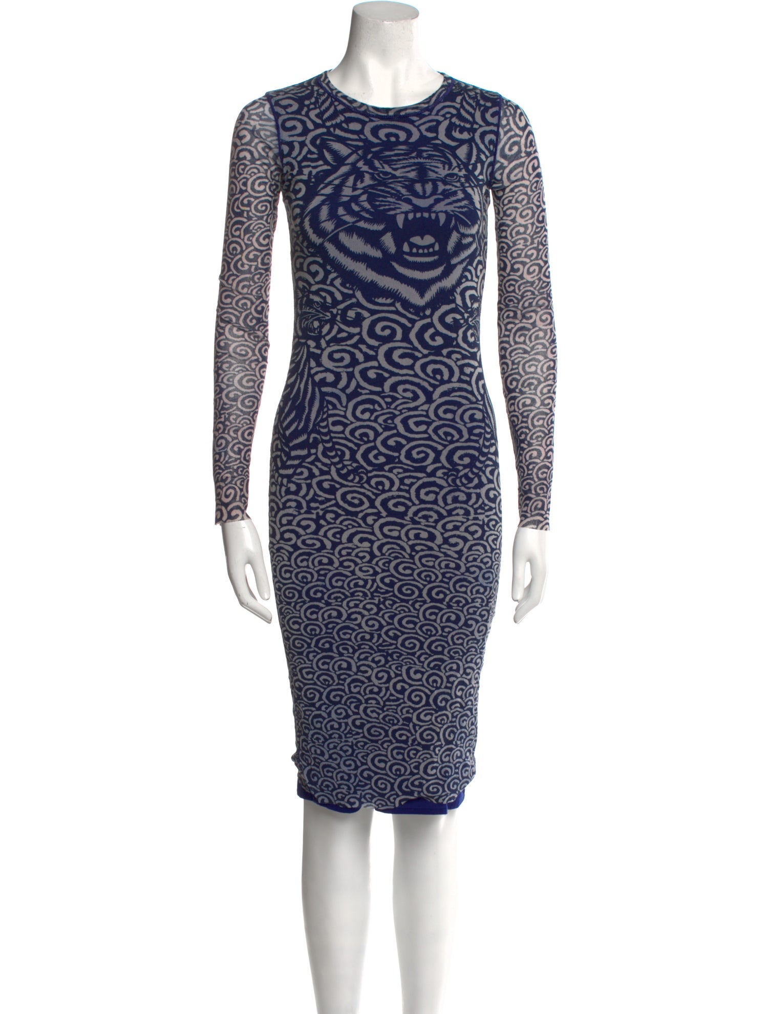 Jean Paul Gaultier Soleil Vintage Knee-Length Dress