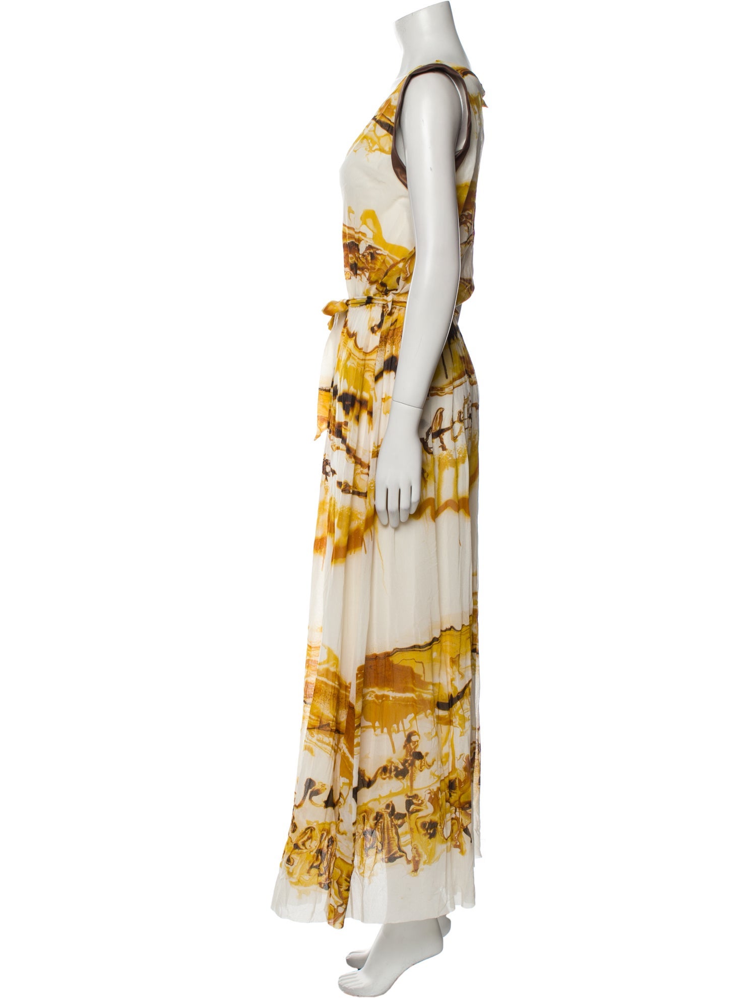 Jean Paul Gaultier Soleil Vintage Long Dress - Yellow Dresses, Clothing -  WJS29841 | The RealReal