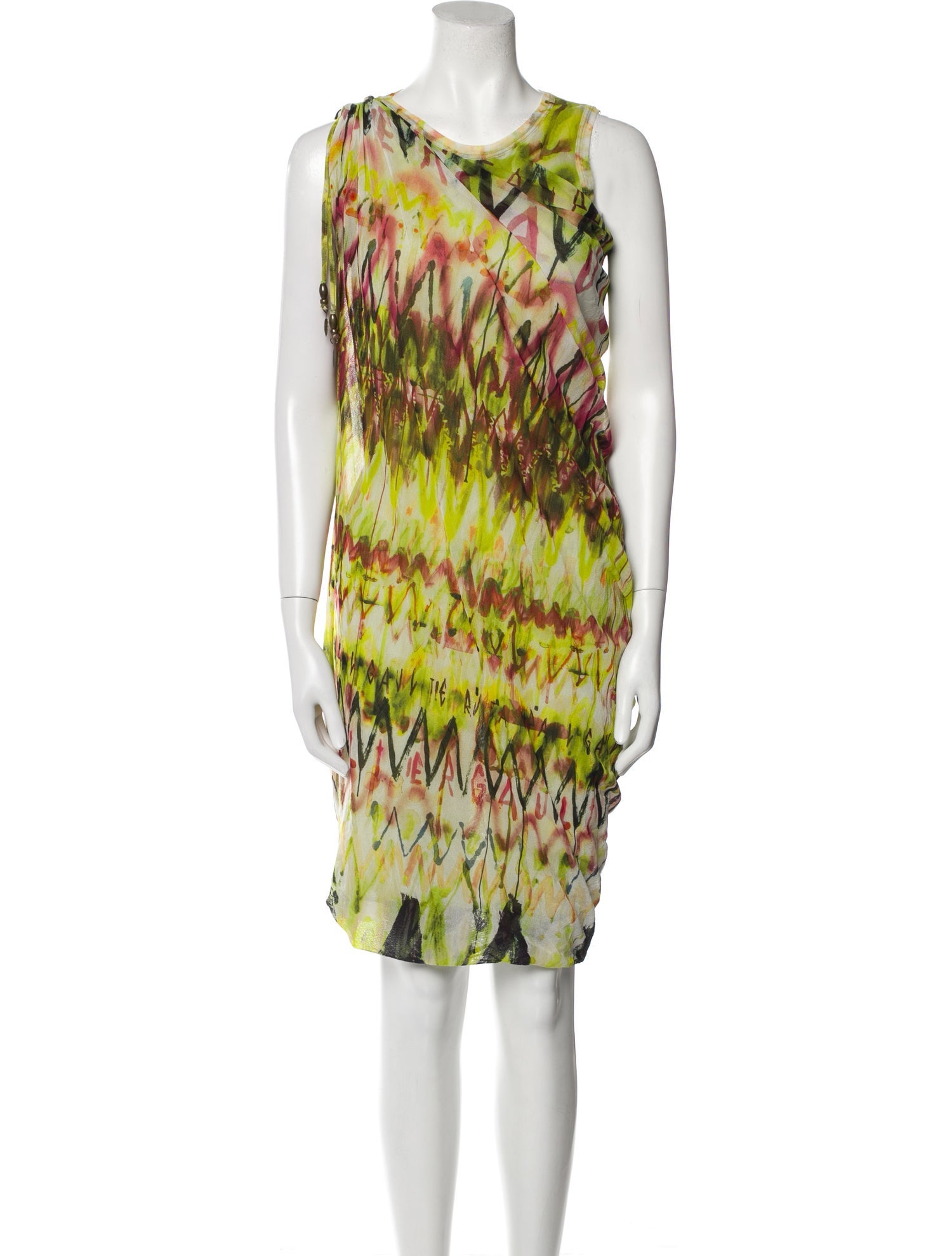 Jean Paul Gaultier Soleil Vintage Knee-Length Dress