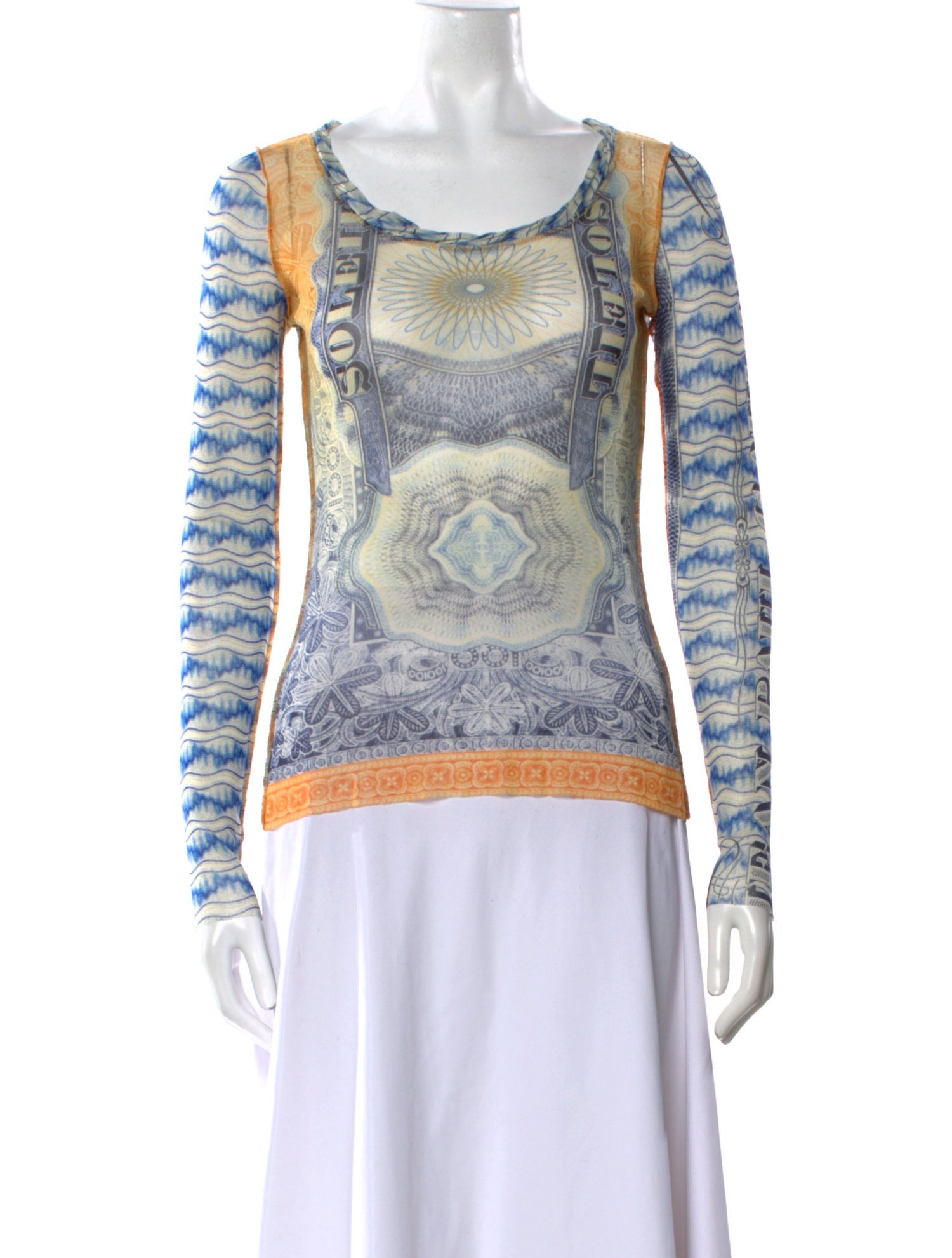 Jean Paul Gaultier Soleil Vintage 2000's Sweatshirt