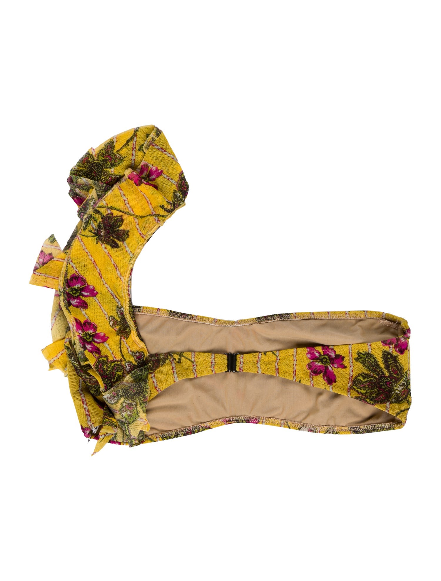 Jean Paul Gaultier Soleil Vintage Floral Print Top