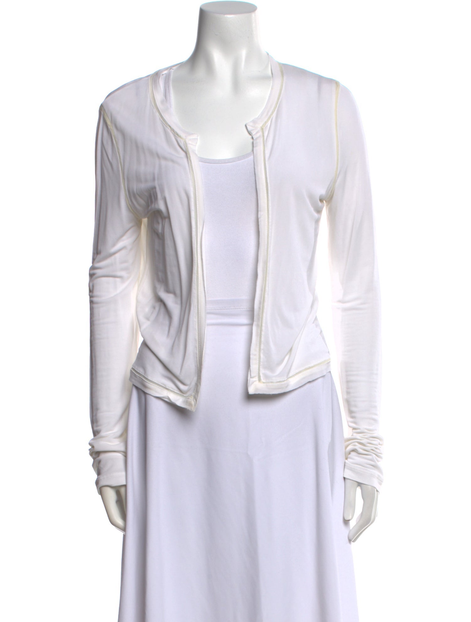 Jean Paul Gaultier Soleil Vintage Open Front Sweater