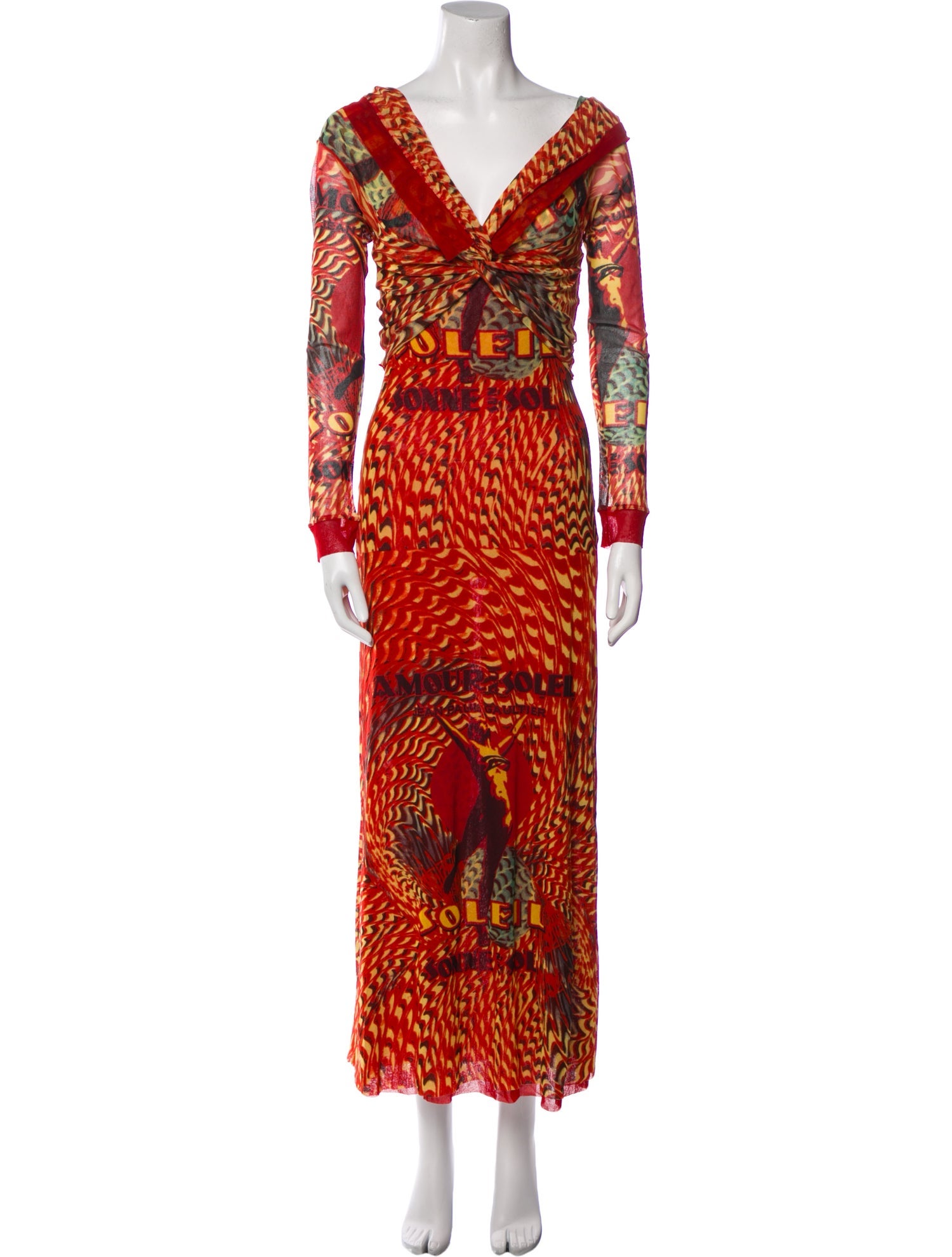Jean Paul Gaultier Soleil Vintage Long Dress