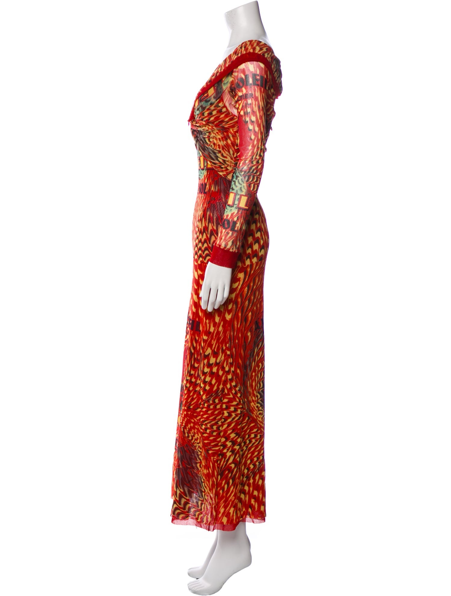 Jean Paul Gaultier Soleil Vintage Long Dress