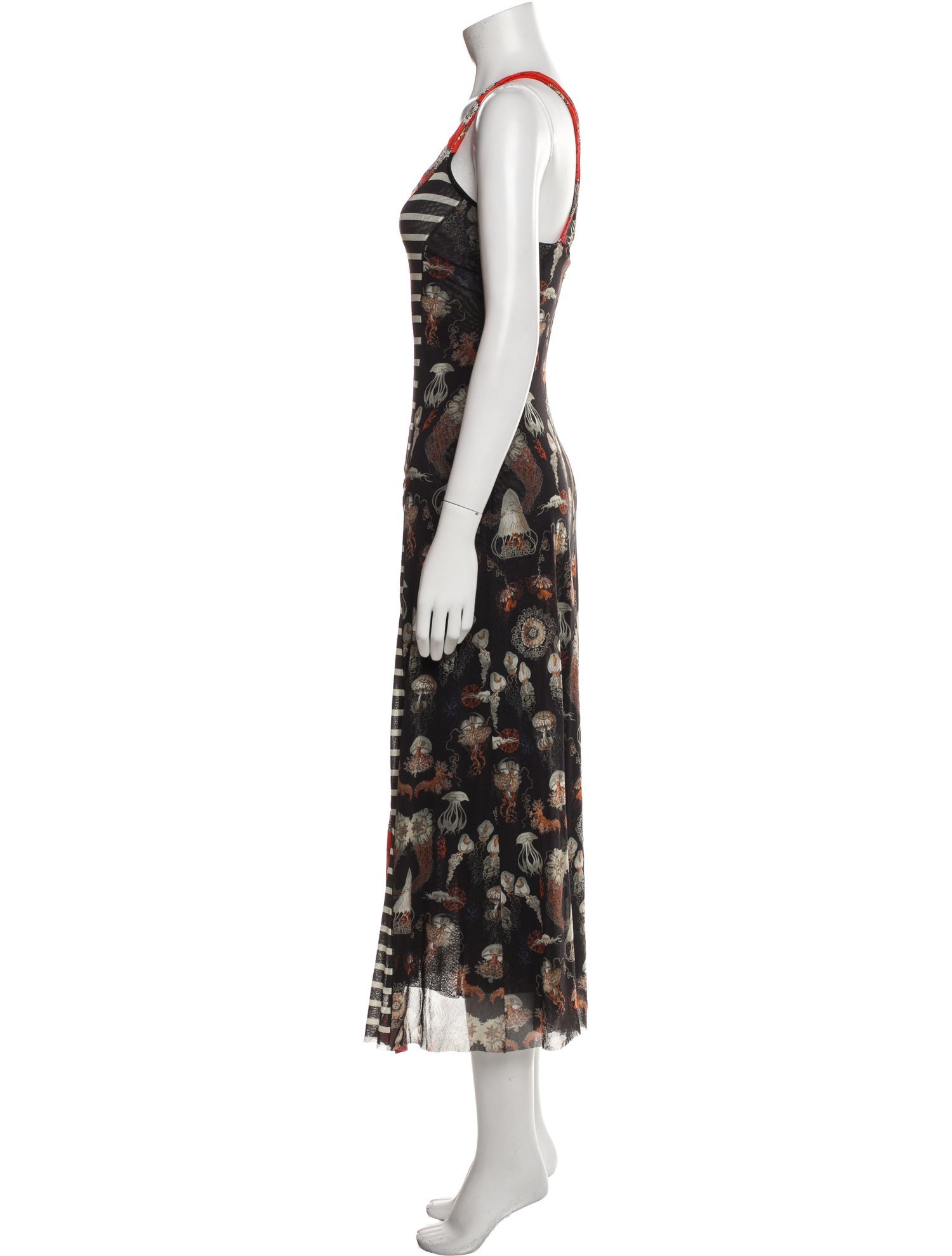 Jean Paul Gaultier Soleil Vintage Midi Length Dress