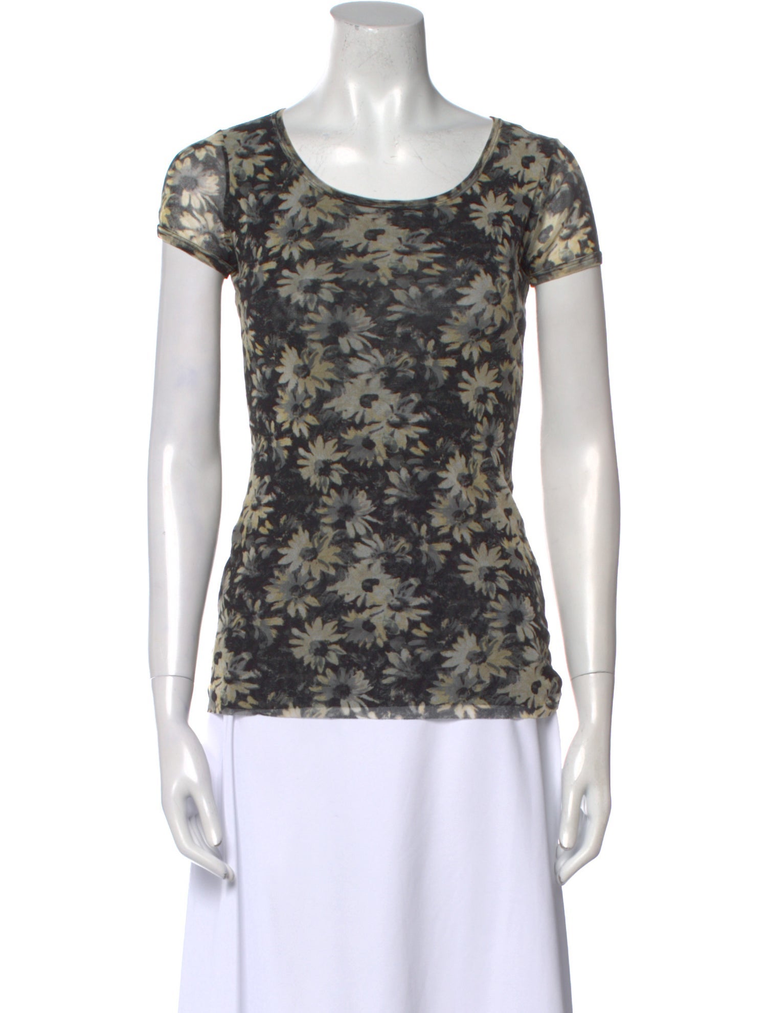 Jean Paul Gaultier Soleil Vintage Printed T-Shirt