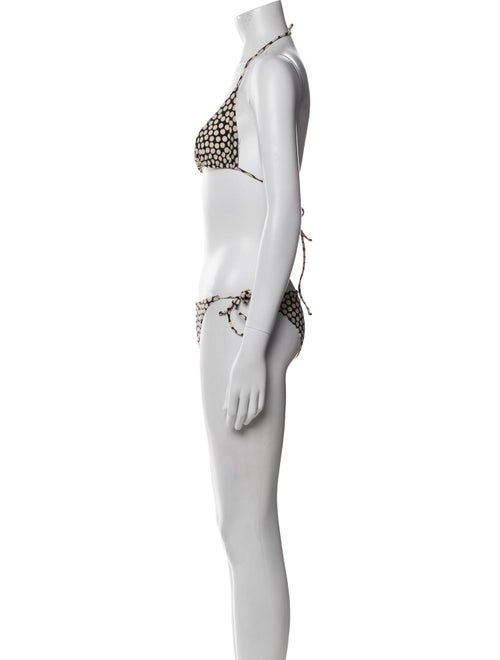 Jean Paul Gaultier Soleil Polka Dot Print Bikini