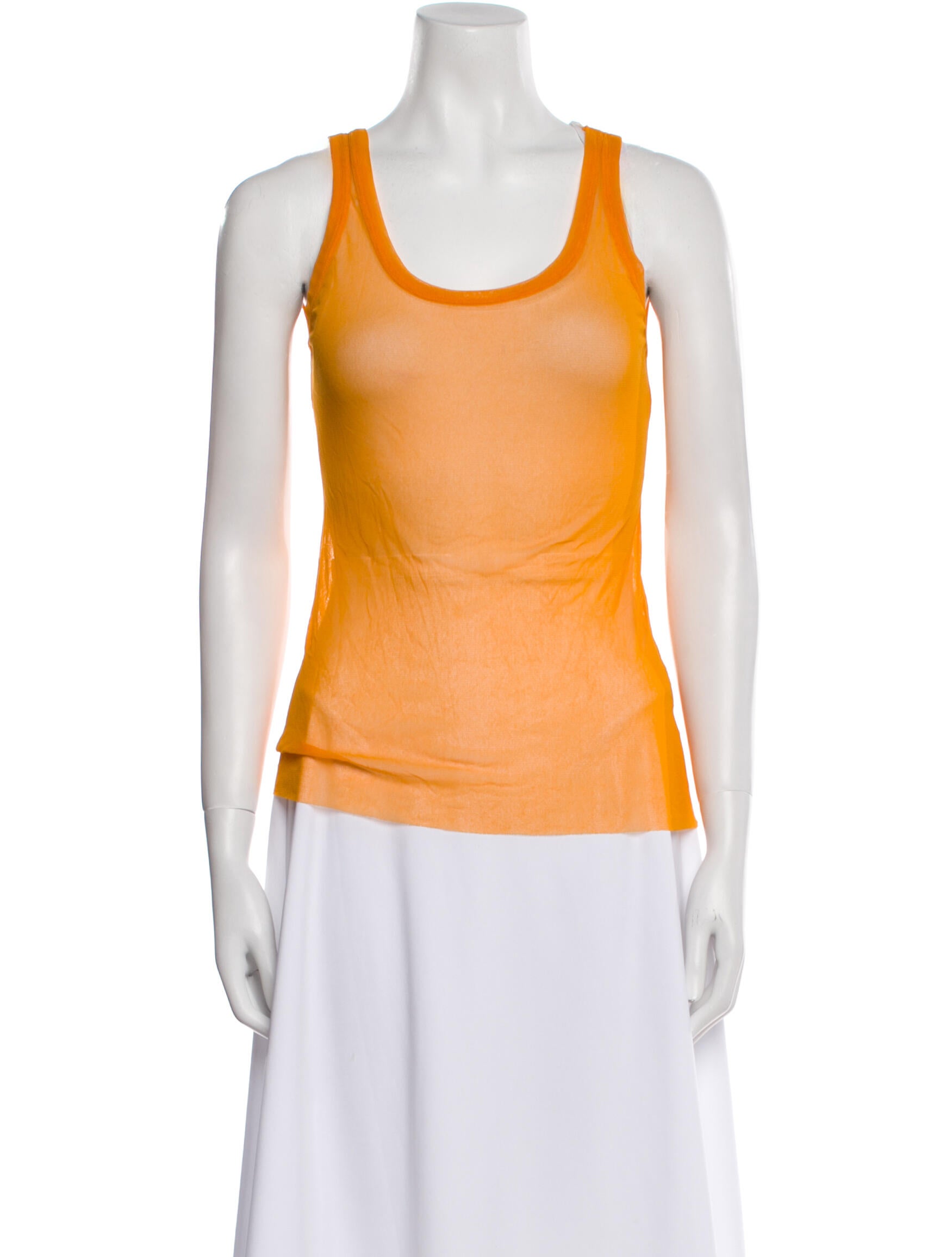 Jean Paul Gaultier Soleil Vintage Scoop Neck Top