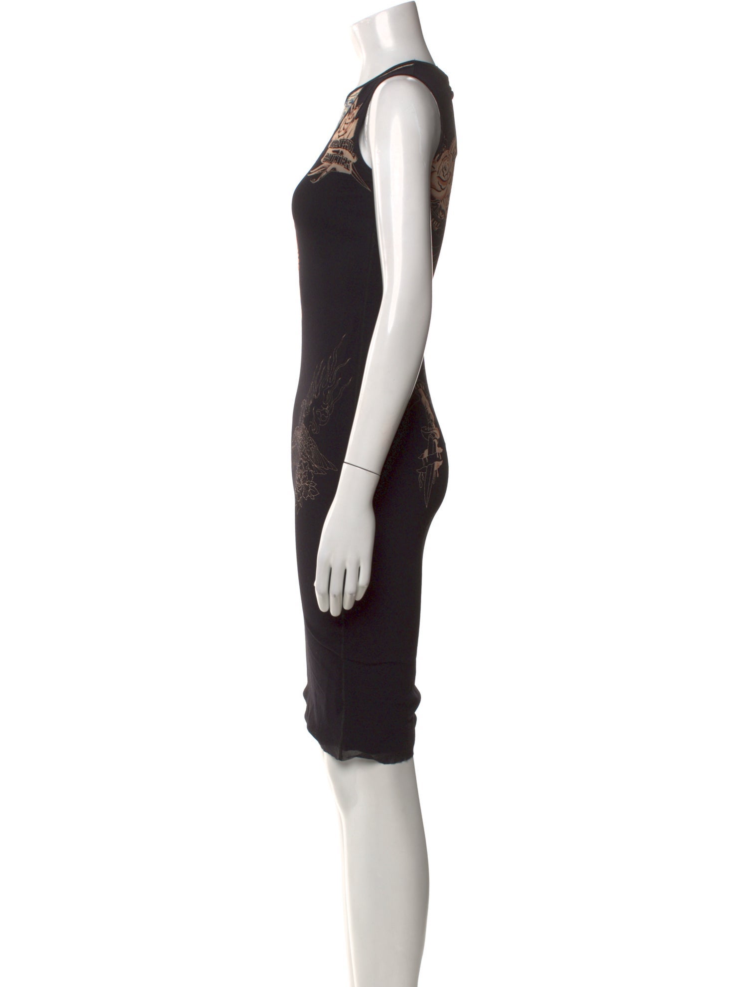 Jean Paul Gaultier Soleil Vintage Knee-Length Dress