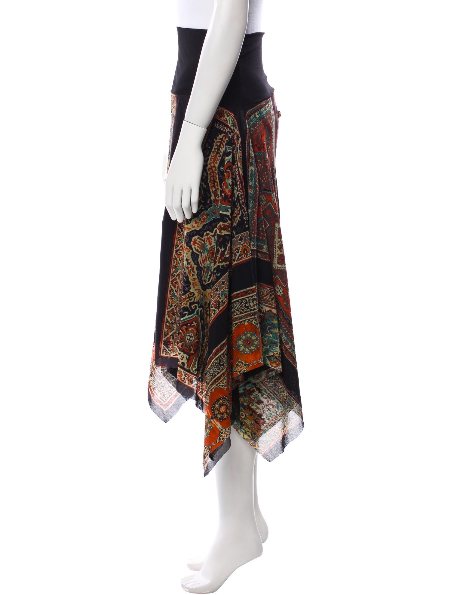 Jean Paul Gaultier Soleil Vintage Midi Length Skirt