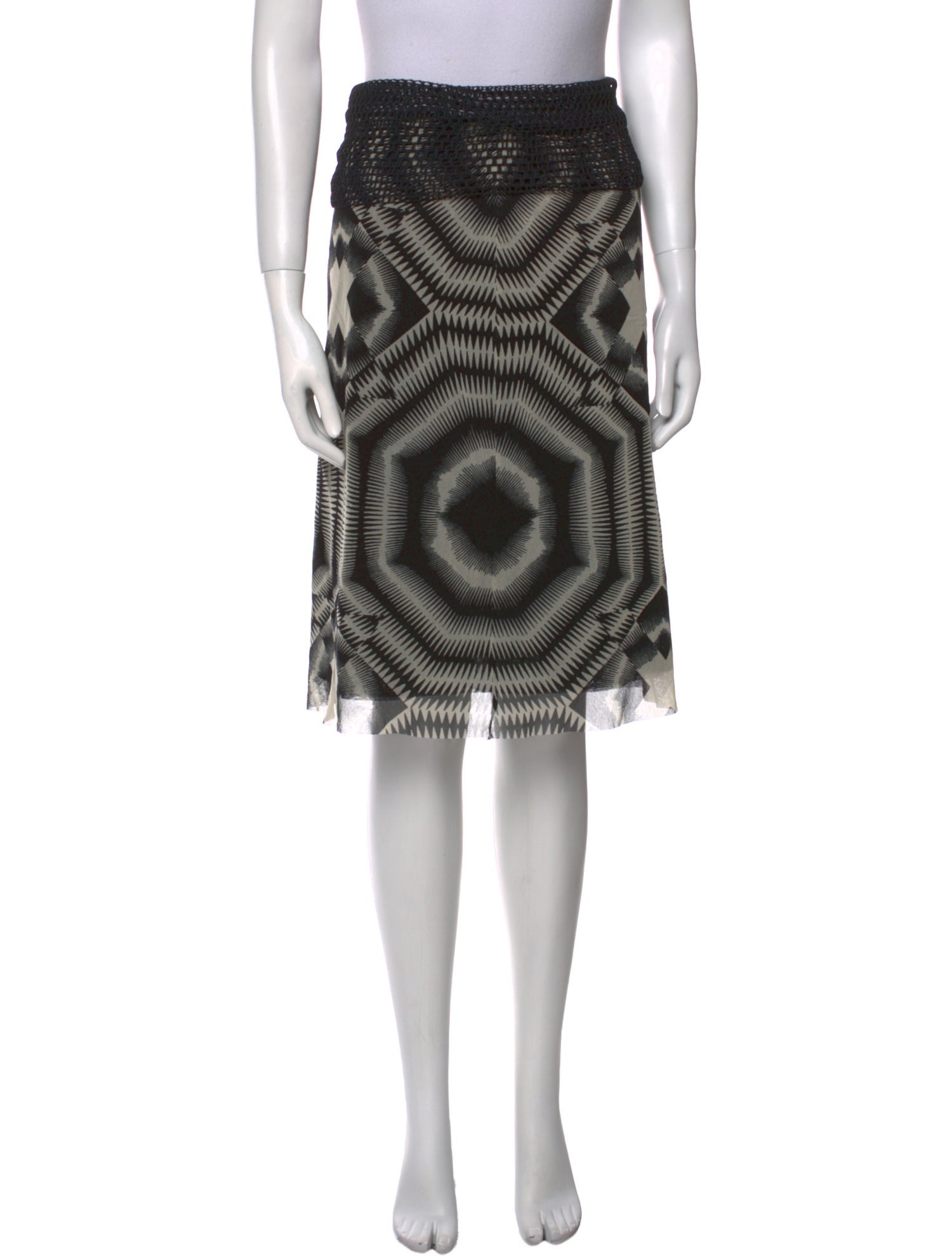 Jean Paul Gaultier Soleil Vintage Midi Length Skirt