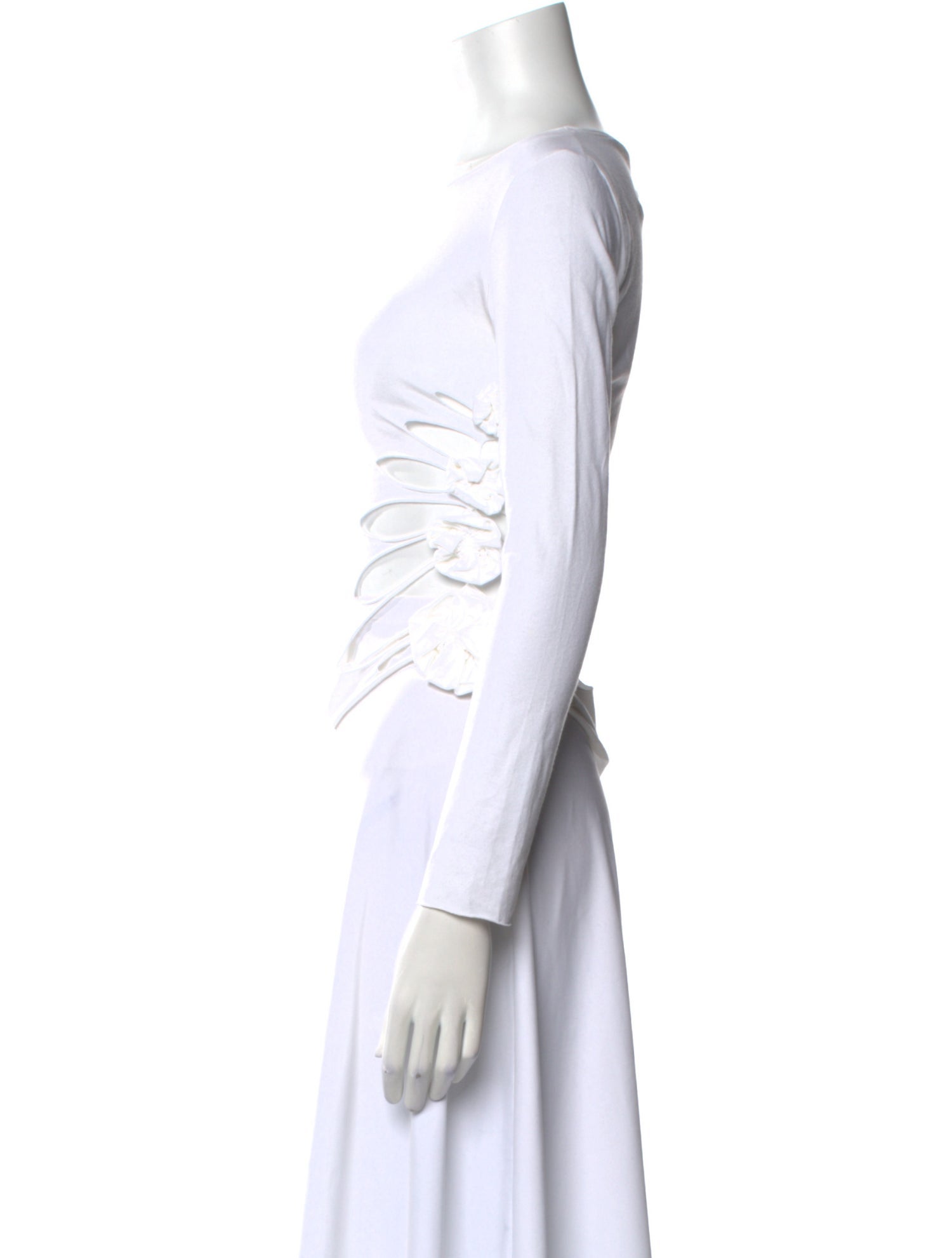 Jean Paul Gaultier Soleil Vintage Bateau Neckline Top