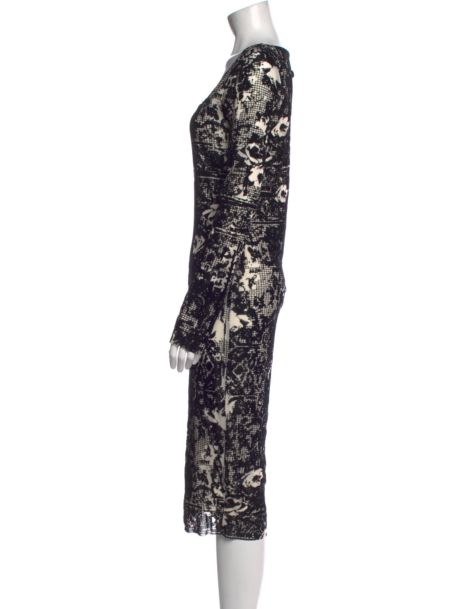 chinese dress ladies Soleil Scalloped Lace Midi Dress main image 1