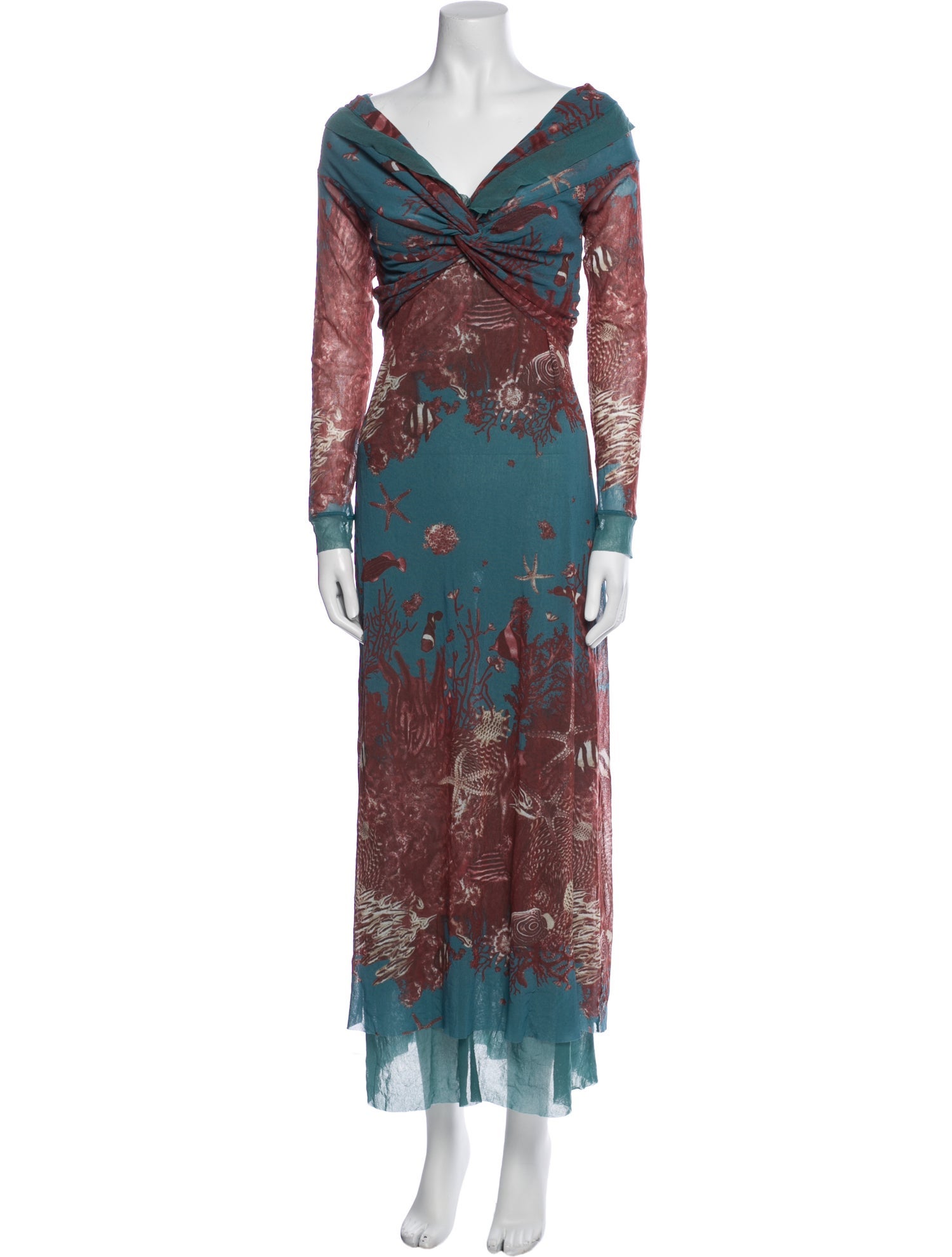 Jean Paul Gaultier Soleil Vintage Long Dress