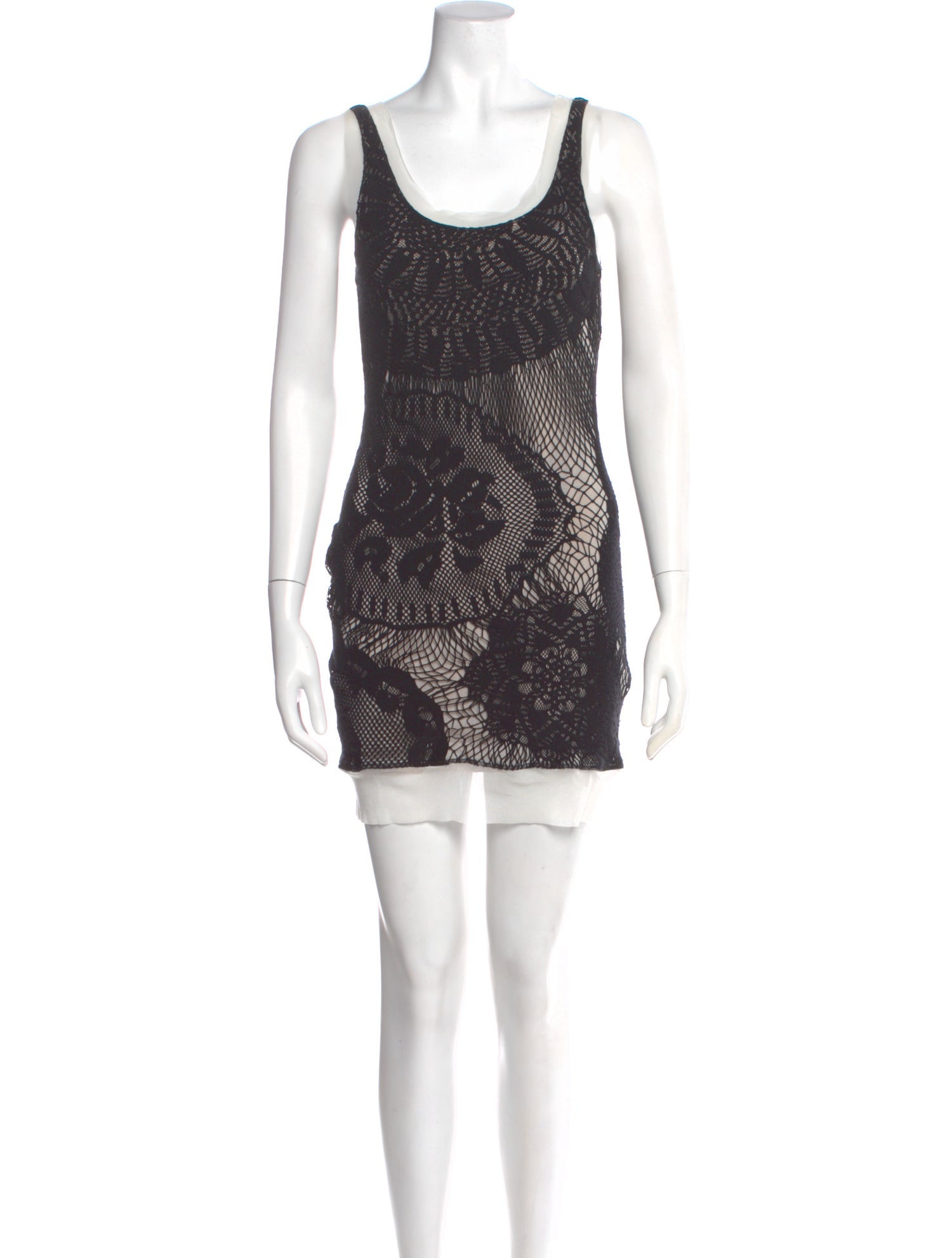 halloween costume ideas for a black dress All Saints Black Silk Sequin Poison Mini Dress – Prelovely main image 1