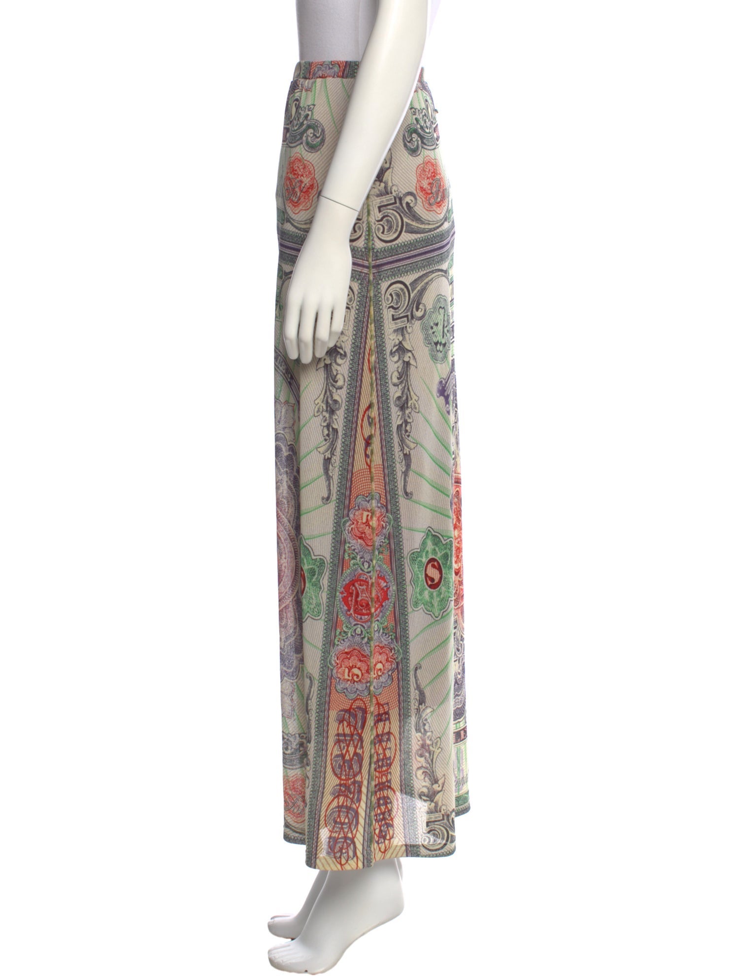 Jean Paul Gaultier Soleil Vintage Midi Length Skirt