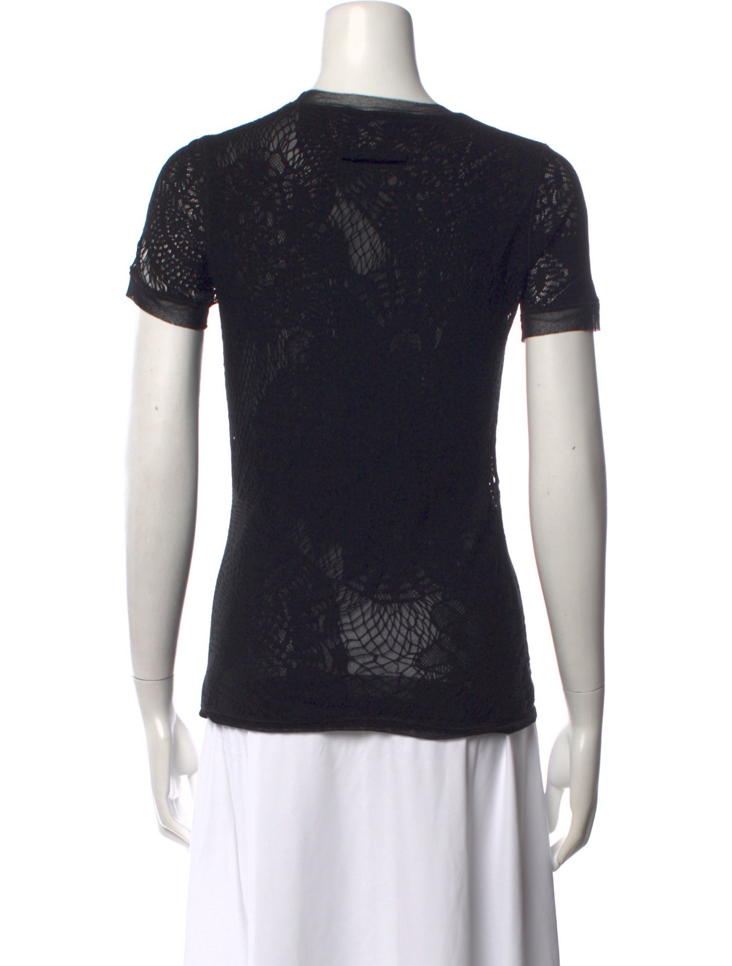 トップス Jean Paul Gaultier 2000 Lace T Shirt Jean Paul Gaultier Soleil Tops for Women | The RealReal