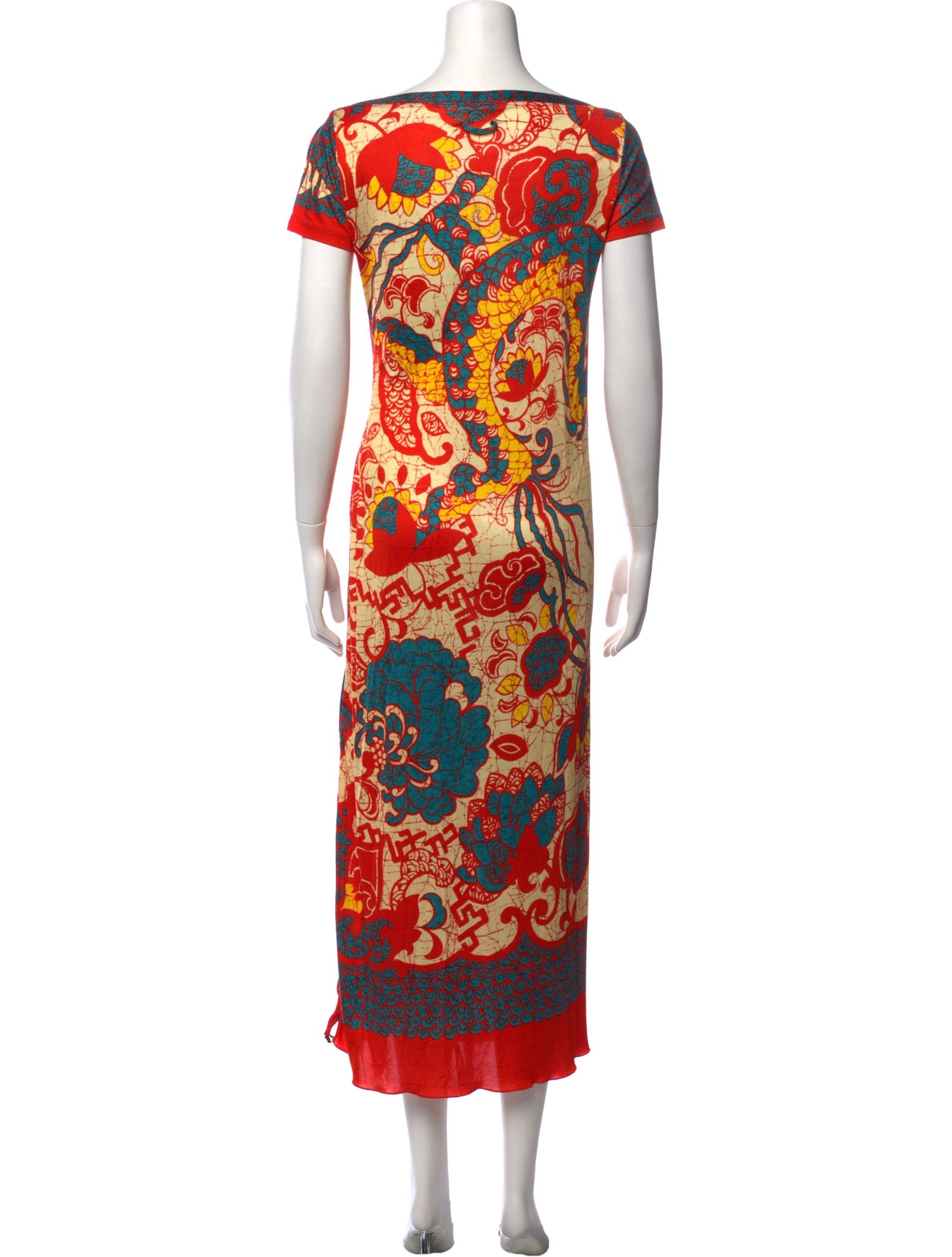 Jean Paul Gaultier Soleil Vintage Long Dress - Red Dresses