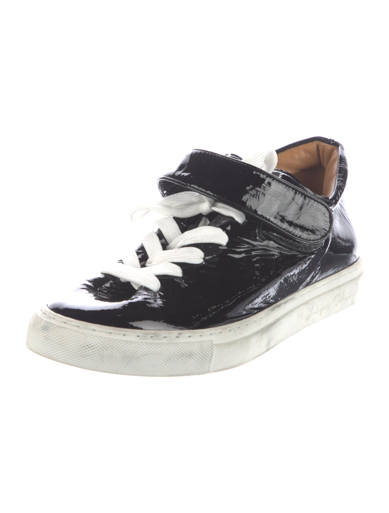 Jacques Soloviere Patent Leather Sneakers