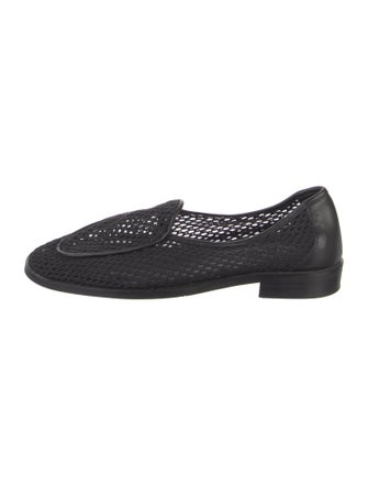 Jacques Soloviere Mesh Mesh Accents Loafers