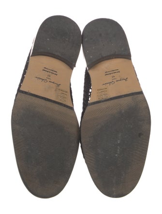 Jacques Soloviere Mesh Mesh Accents Loafers