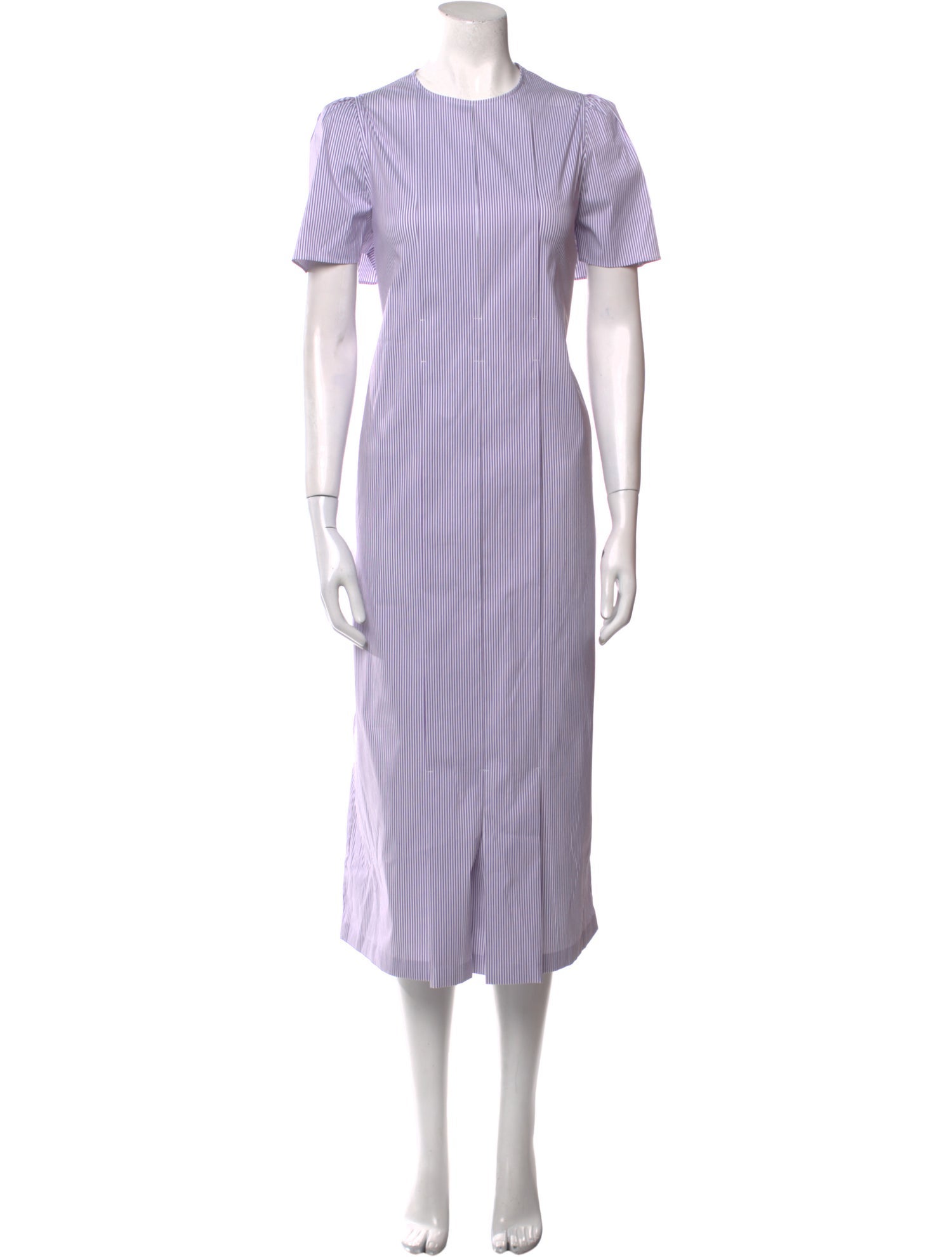 Jeana Sohn Crew Neck Midi Length Dress