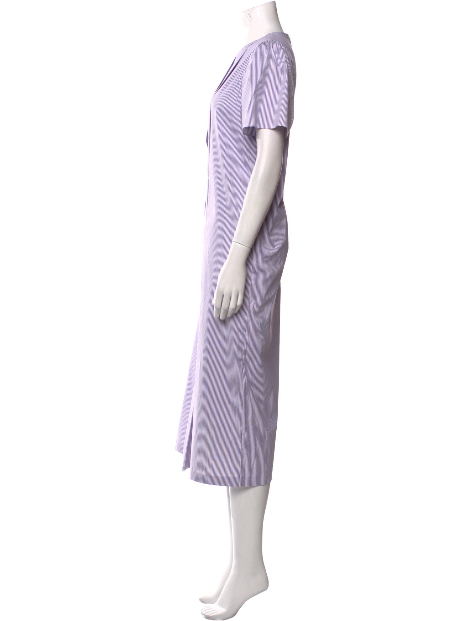 Jeana Sohn Crew Neck Midi Length Dress