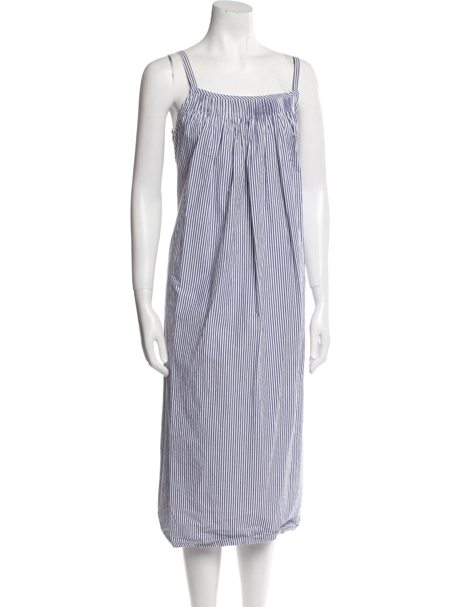 Jeana Sohn Striped Midi Length Dress