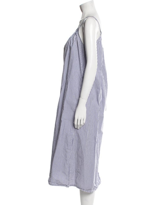Jeana Sohn Striped Midi Length Dress