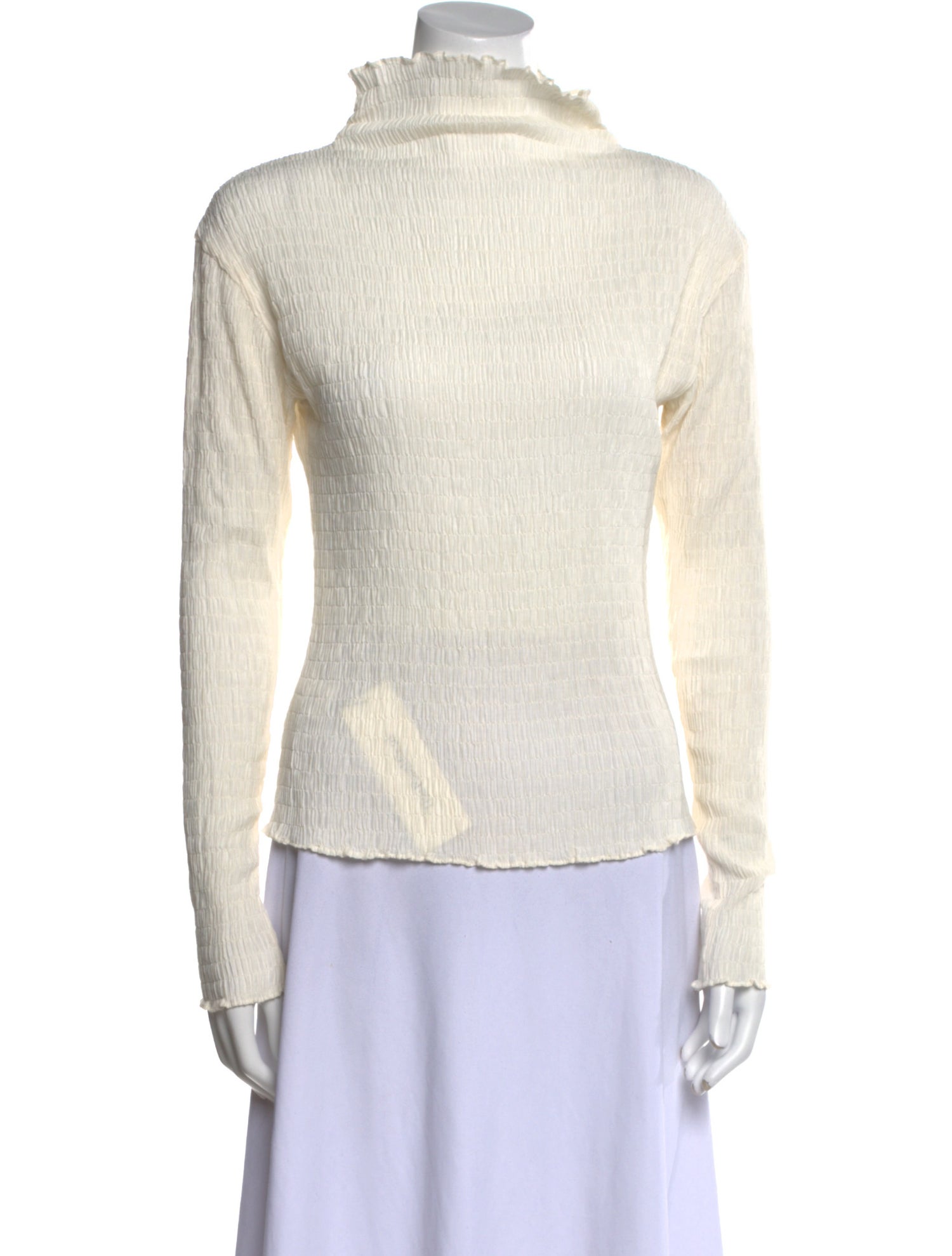 Jeana Sohn Turtleneck Long Sleeve Top