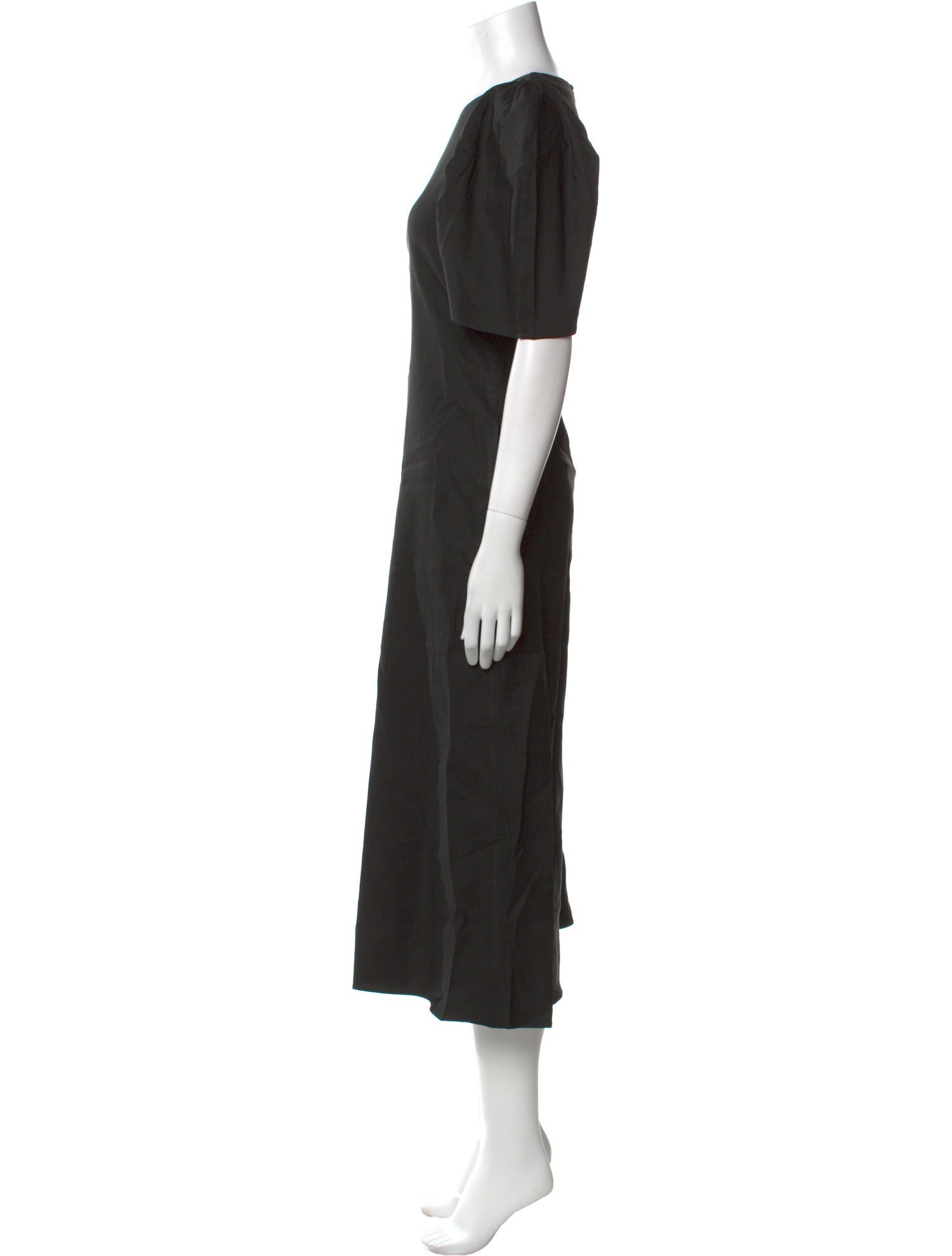 Jeana Sohn Crew Neck Long Dress