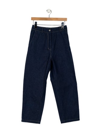 Jeana Sohn High-Rise Straight Leg Jeans