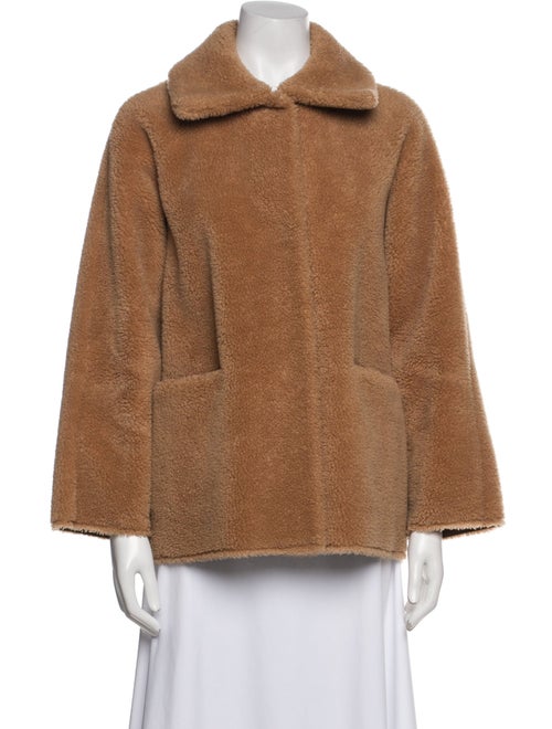 Jeana Sohn Wool Faux Fur Jacket